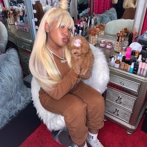 Oversized Brown SweatSuit